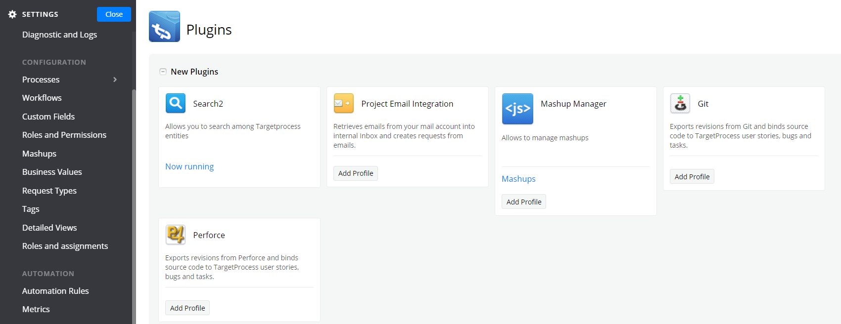 Removal of Webhook plugin | Targetprocess - Enterprise Agility Solution