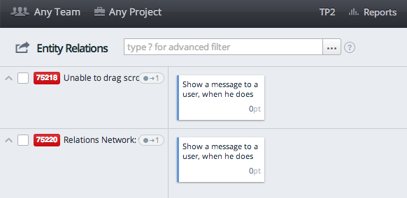 Blockers and Impediments | Targetprocess - Enterprise Agility Solution