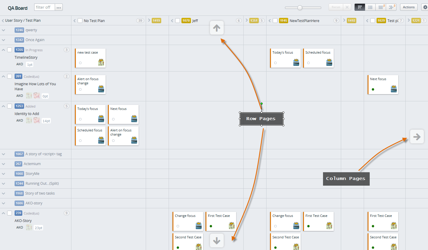 Pagination in the Views | Targetprocess - Enterprise Agility Solution