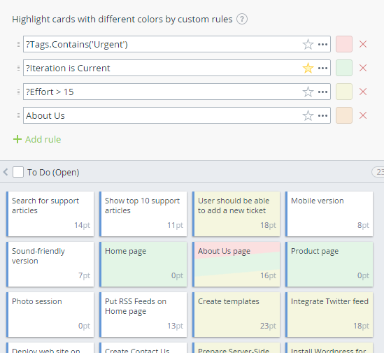 Visual Encoding | Targetprocess - Enterprise Agility Solution